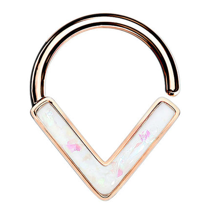 RXS08 | Rosegold - Weiß | 1,2mm x 8mm