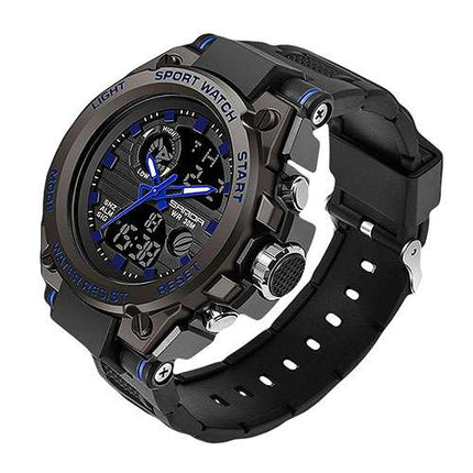 Samoa-3 | Schwarz - Blau