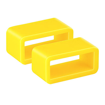 2 Stück Schlaufen - Gelb | Small | 18mm