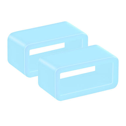 2 Stück Schlaufen - Hellblau | Small | 18mm