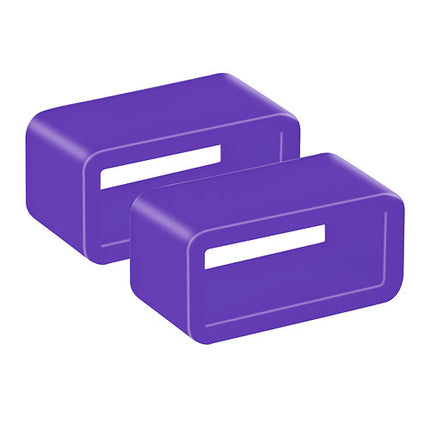 2 Stück Schlaufen - Lila | Big | 20mm