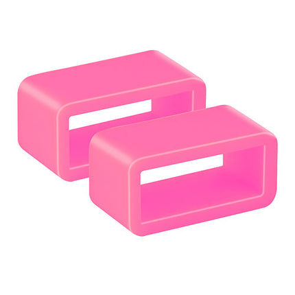 2 Stück Schlaufen - Pink | Big | 20mm