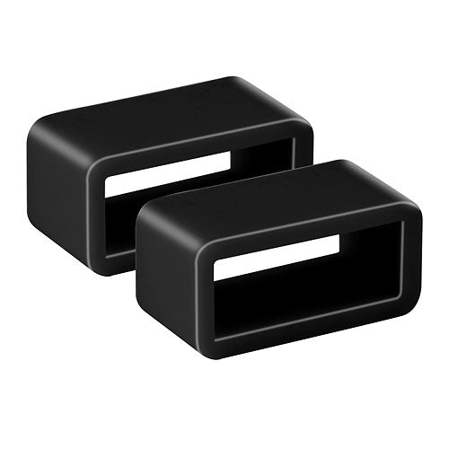 2 Stück Schlaufen - Schwarz | Big | 20mm