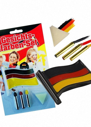 Damen Schminkstift Set Fussball Weltmeisterschaft Deutschland Fanartikel Make-Up