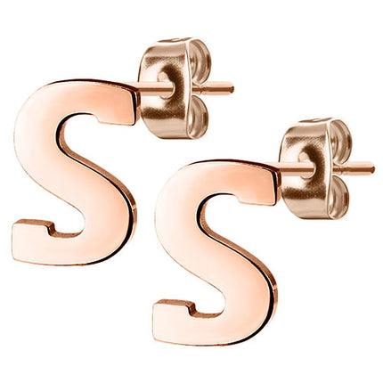 SE3429 - Rosegold | Buchstabe: S