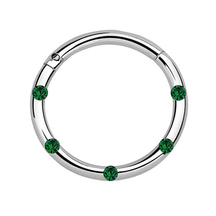 SEGH16 - Silber - Emerald | 1,2mm x 8mm