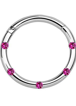 SEGH16 - Silber - Pink (Fuchsia) | 1,2mm x 6mm