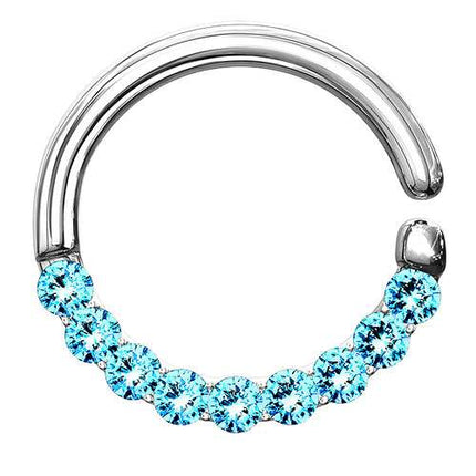 SEP3-26 / Silber - Aqua