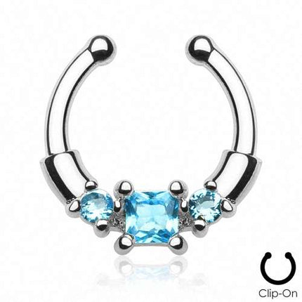 SEPR-53 / Silber - Aqua