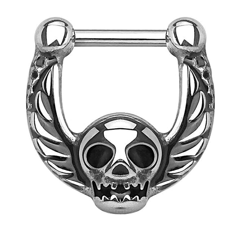 Septum Piercing Clicker Skull 