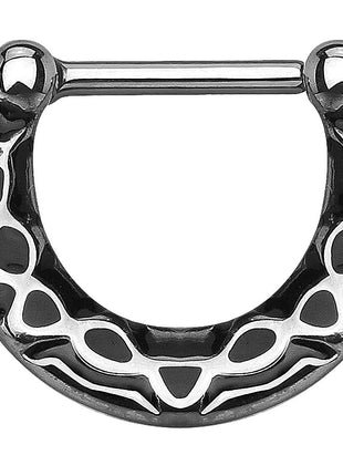 Septum Piercing Clicker Tribal Schlange