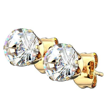 SERDG / 8mm - Gold / Clear