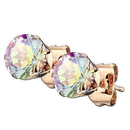 SERDR | 6mm - Rosegold / Rainbow