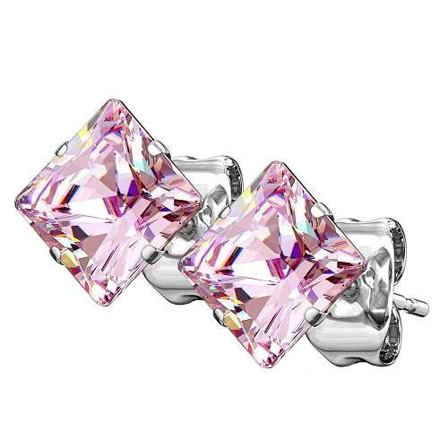 SESQ / 7mm - Silber / Rosa