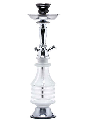 Orientalische Glas Wasserpfeife Hookah 46cm Shisha Set Hochwertig