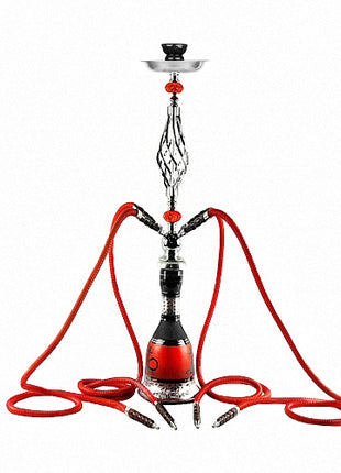 Orientalische Shisha Wasserpfeife 4 Schläuche 80cm inkl.Kohle