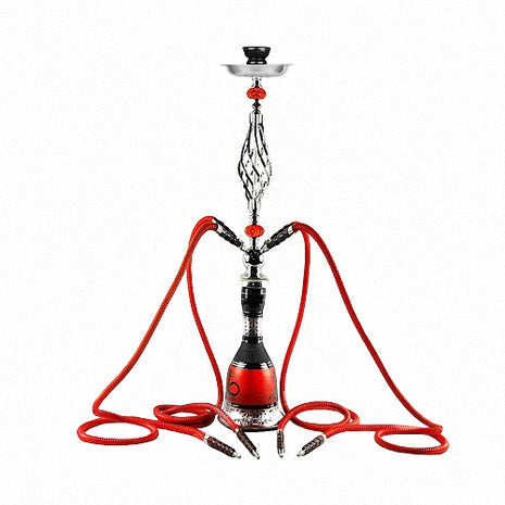 Orientalische Shisha Wasserpfeife 4 Schläuche 80cm inkl.Kohle