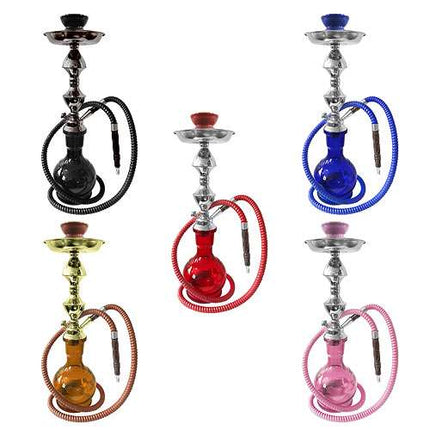 Wasserpfeife Shisha Set Hookah 1 Schlauch 46cm + Kohle