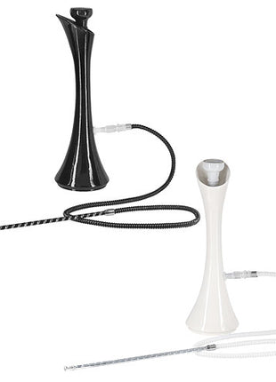 Orientalische Wasserpfeife 50cm Stylische Design Shisha aus Keramik mit Kohle