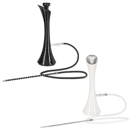 Orientalische Wasserpfeife 50cm Stylische Design Shisha aus Keramik mit Kohle