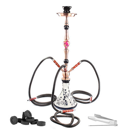 Orientalische 3 Schlauch XXL Shisha 75cm Wasserpfeife Hookah