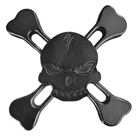 Spinner 14 / Totenkopf  - Schwarz