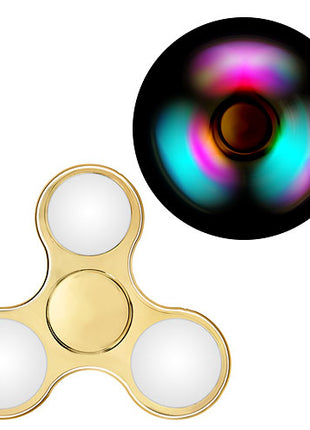 Spinner 34 / Metall -- LED - Gold