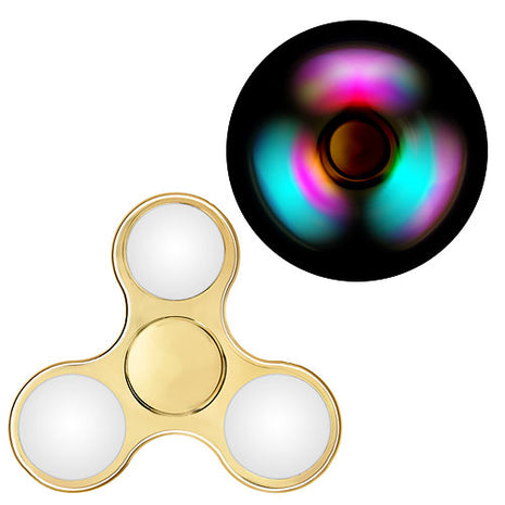 Spinner 34 / Metall -- LED - Gold