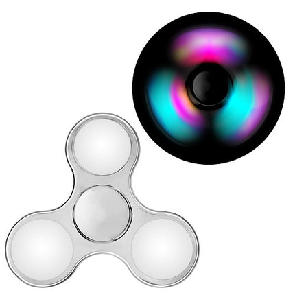 Spinner 34 / Metall -- LED - Silber