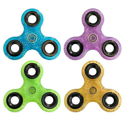 Finger Spinner Hand Fidget EDC ADHS Anti Stress Spielzeug Glitter Glitzer
