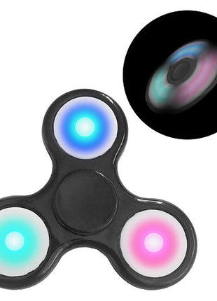 Spinner 4 / LED - Schwarz