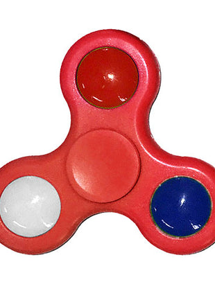 Spinner 5 / Ball mit LED - Rot