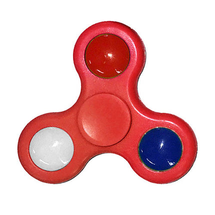 Spinner 5 / Ball mit LED - Rot