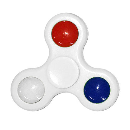 Spinner 5 / Ball mit LED - Weiß
