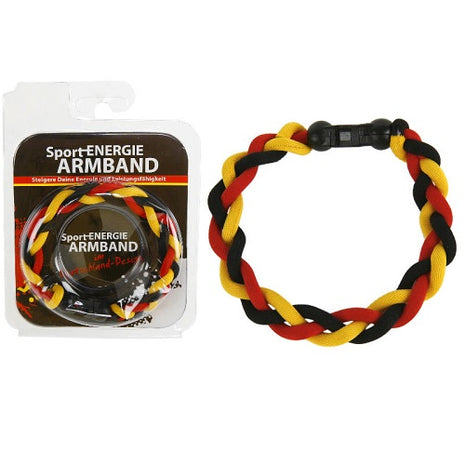 Elastisches Sport Armband geflochten Fussball Weltmeisterschaft Deutschland