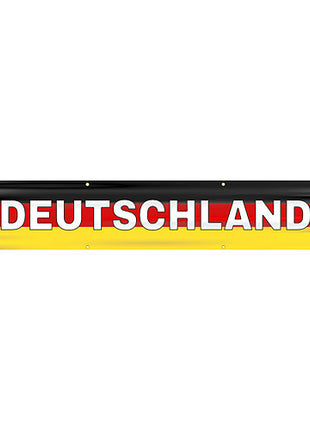 🇩🇪 Deutschland XXL Straßenbanner 360cm x 60cm Flaggen Fahne Fussball