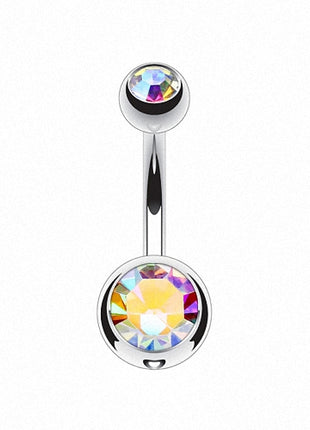 T23N04 - Silber |  Rainbow / 1,6mm x 12mm x 5x8mm