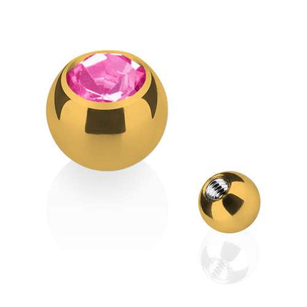 TBG03 ( Gold )  - 1,6mm x 6mm / Pink