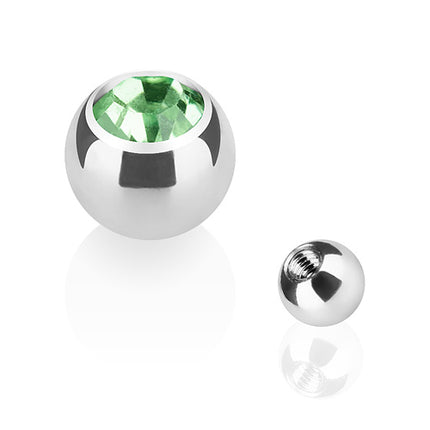 TBS03 ( Silber ) - 1,6mm x 4mm / Grün