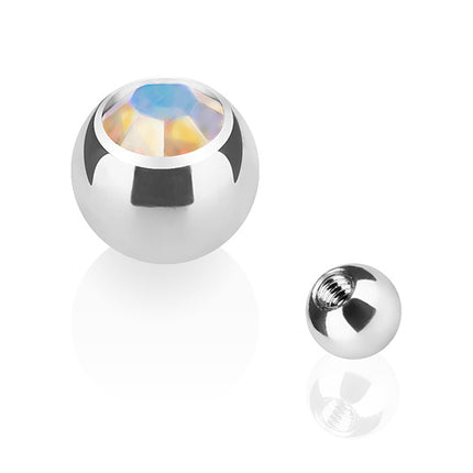 TBS03 ( Silber ) - 1,6mm x 6mm / Rainbow