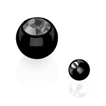 TBT03 ( Schwarz )  - 1,2mm x 4mm / Grau