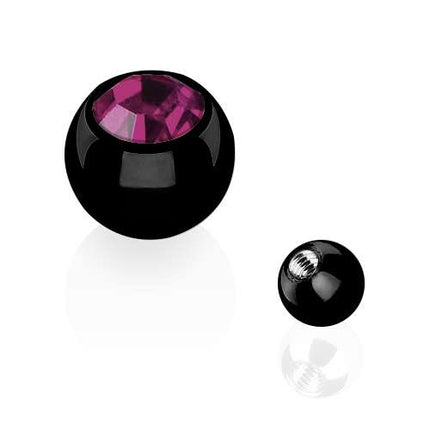 TBT03 ( Schwarz )  - 1,2mm x 3mm / Violett