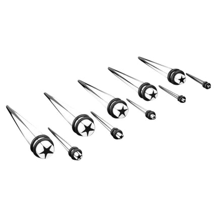 Expander Dehnstab Weiß Stern Schwarz 1,6mm - 12mm oder Set