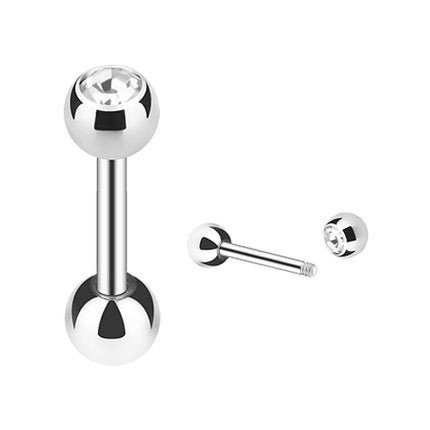 JS03 / Silber  - 6mm / Clear