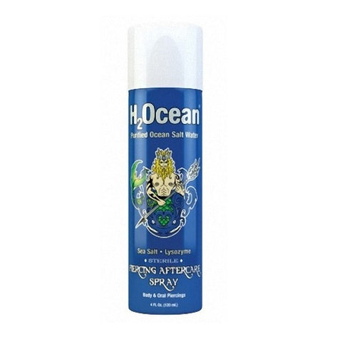 Piercing Pflegemittel H2Ocean Piercing Aftercare Spray mit Meeressalz & Lysozym