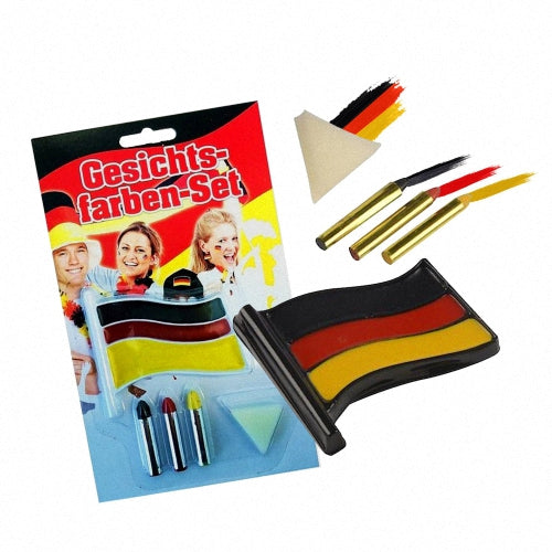 Damen Schminkstift Set Fussball Weltmeisterschaft Deutschland Fanartikel Make-Up